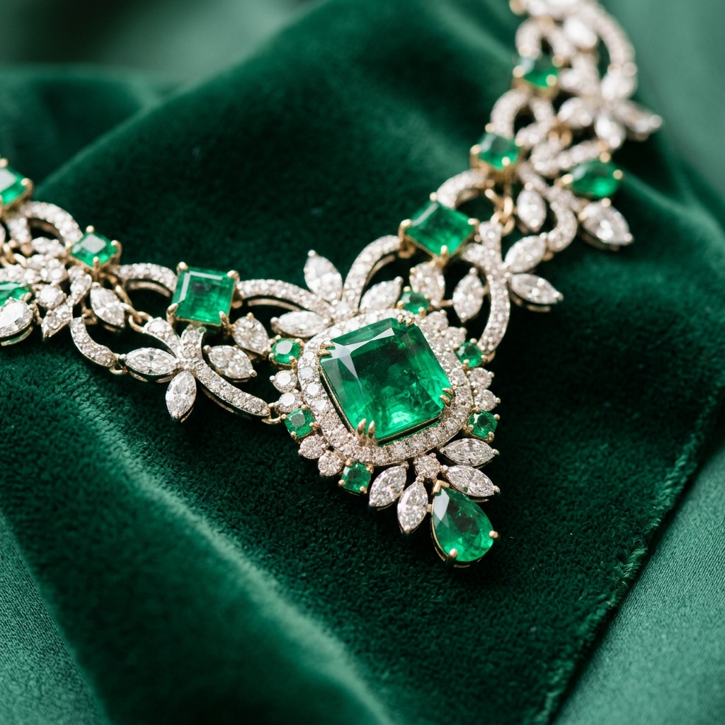 Emerald Jewelry Details